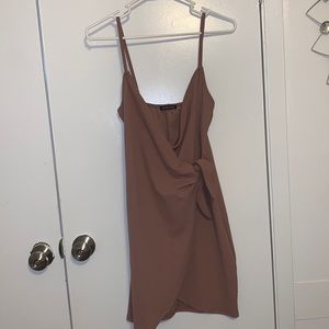 Mini wrap dress